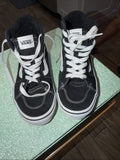 Vans Filmore Hi sneakers in black and white0