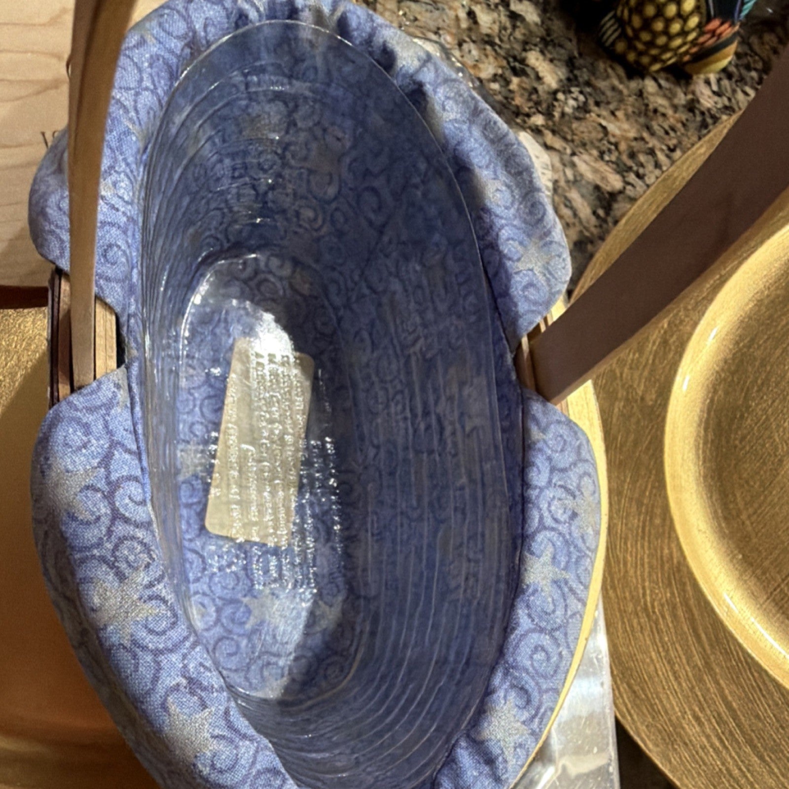 Longaberger Century Celebration Storage Basket With Lid, Liner, Handle 20002