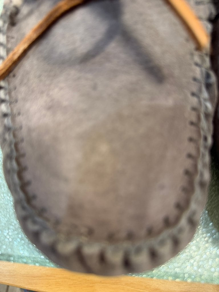 UGG Sheepskin Lined Moccasin Slippers2