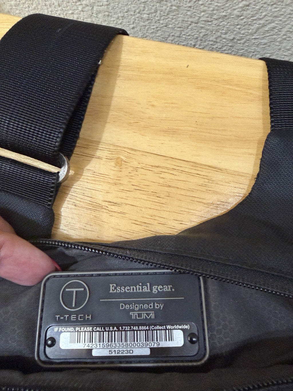 Tech Black Laptop Bag with A Dedicated Front Pocket for Quick-access Items.2