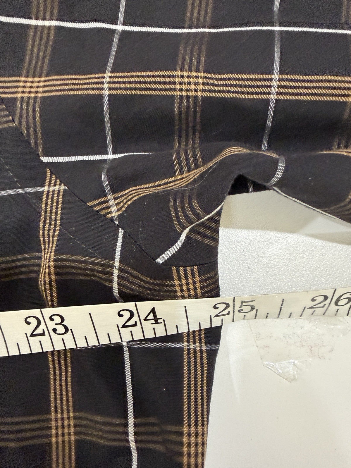 Mens Plaid Button Down Shirt Non Iron Dress Shirt Classic Long Sleeve Casual L4