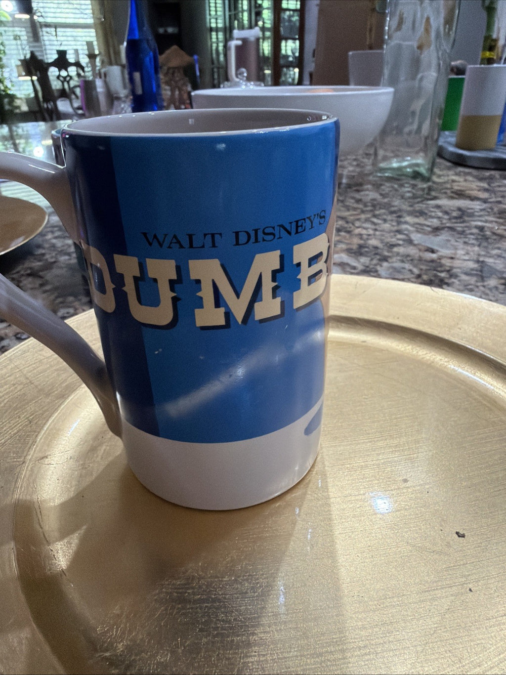 NEW VINTAGE DISNEY STORE DUMBO AND TIMOTHY CERAMIC 5" MUG CUP3