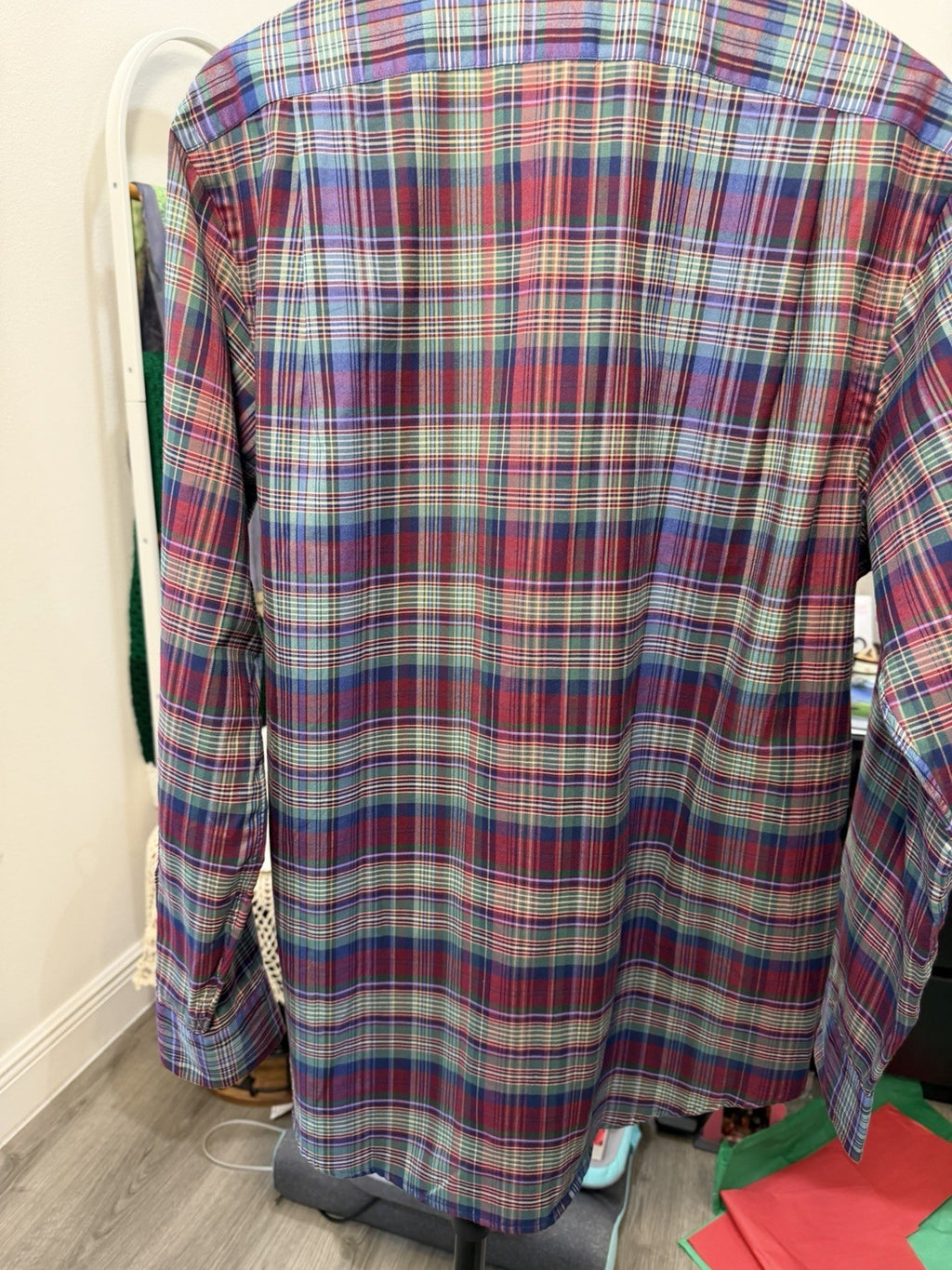 Polo Ralph Lauren Classic Fit Button Down Shirt for Men's, Size L6