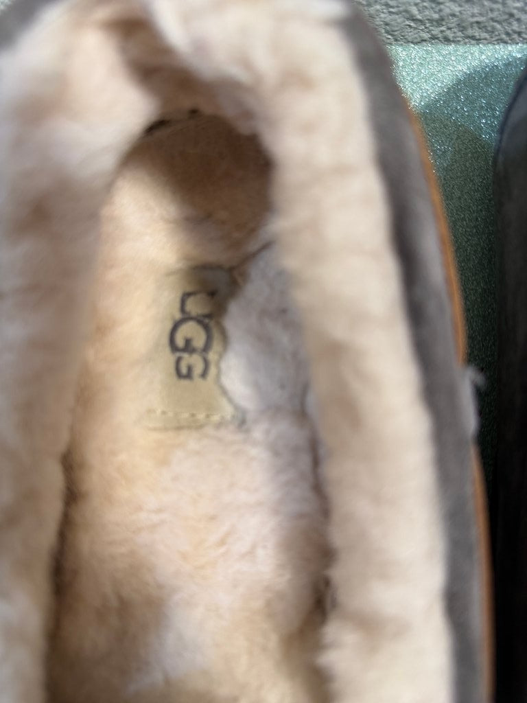 UGG Sheepskin Lined Moccasin Slippers1
